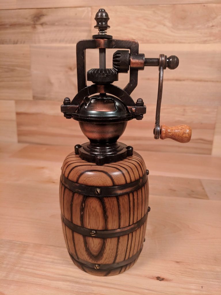 Tree to Dreams by Tyler Lucas: Pepper Mill, handcrafted wood art, Wooden Pepper Mill, handmade