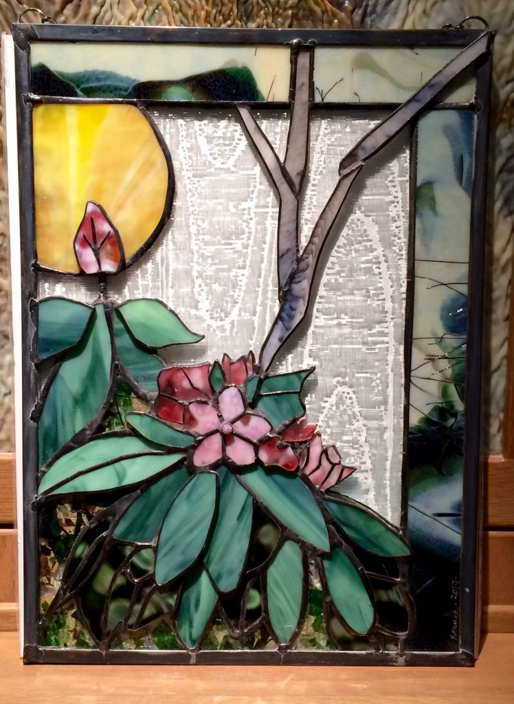 Ronnee Peters, Captured in Glass, handmade stained glass Woodstock-New Paltz Art & Crafts Fair