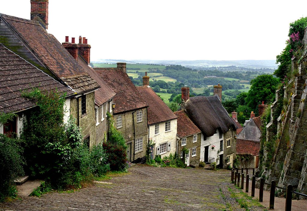 La Shot Photography by David Maynard, "Gold Hill", fine art photography, digital camera, film, england