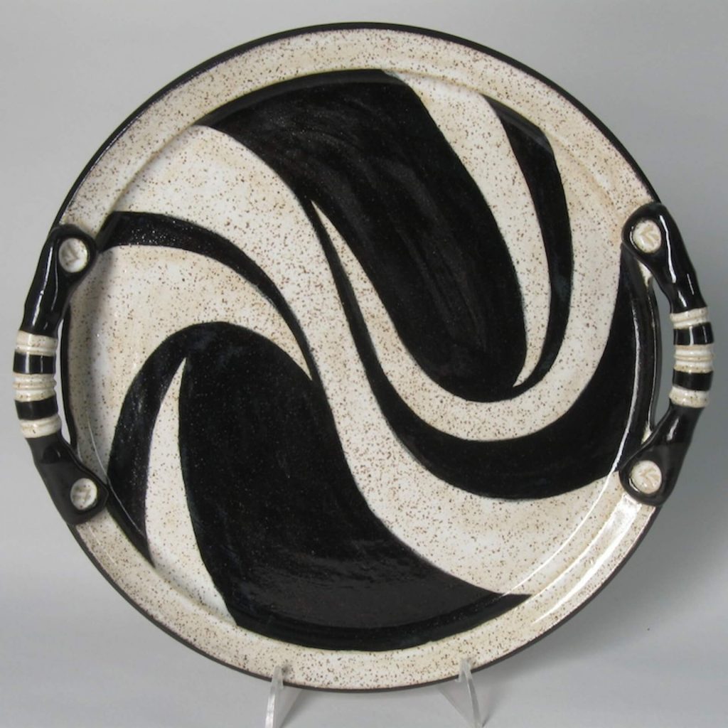 Lukacs Pottery by Mark & Cathy Lukacs: Cat Bank handcrafted pottery and ceramics, handmade platter